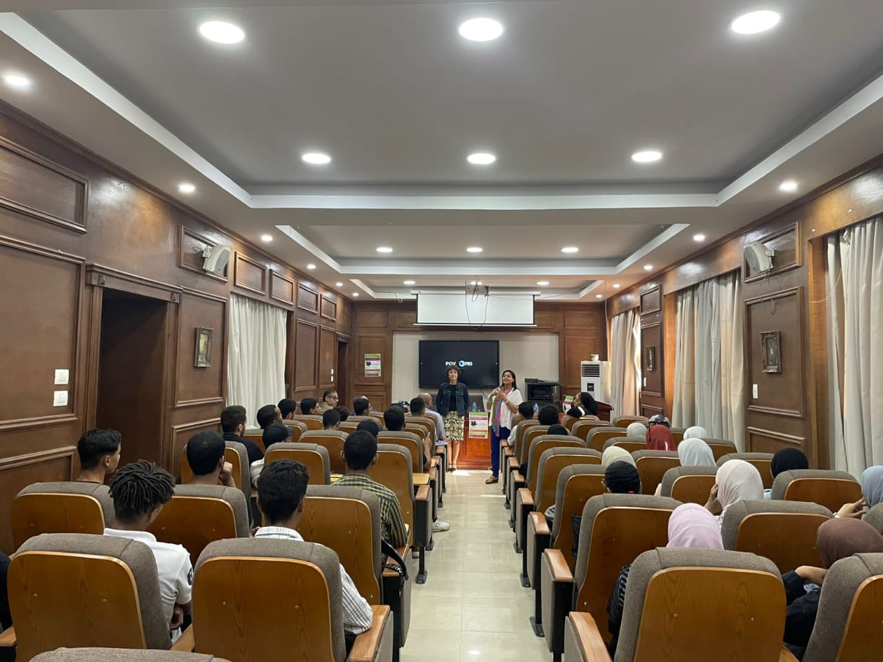 Documentary Films and Their Impact on French Language Learning” for students at Al-Alsun University, Luxor